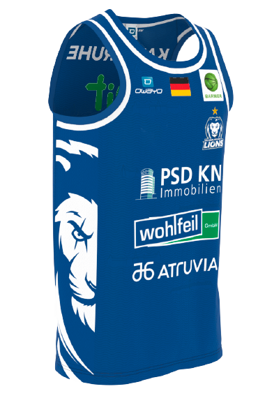 LIONS Away Trikot 24/25 Blau