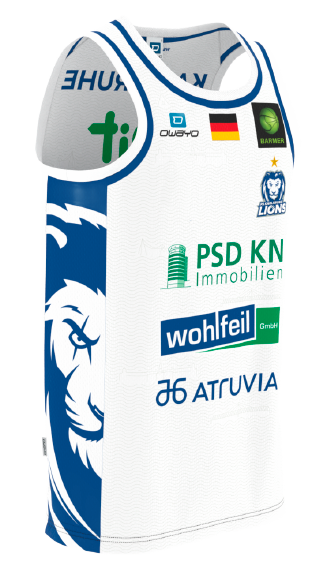 LIONS Home Trikot 24/25 Weiß