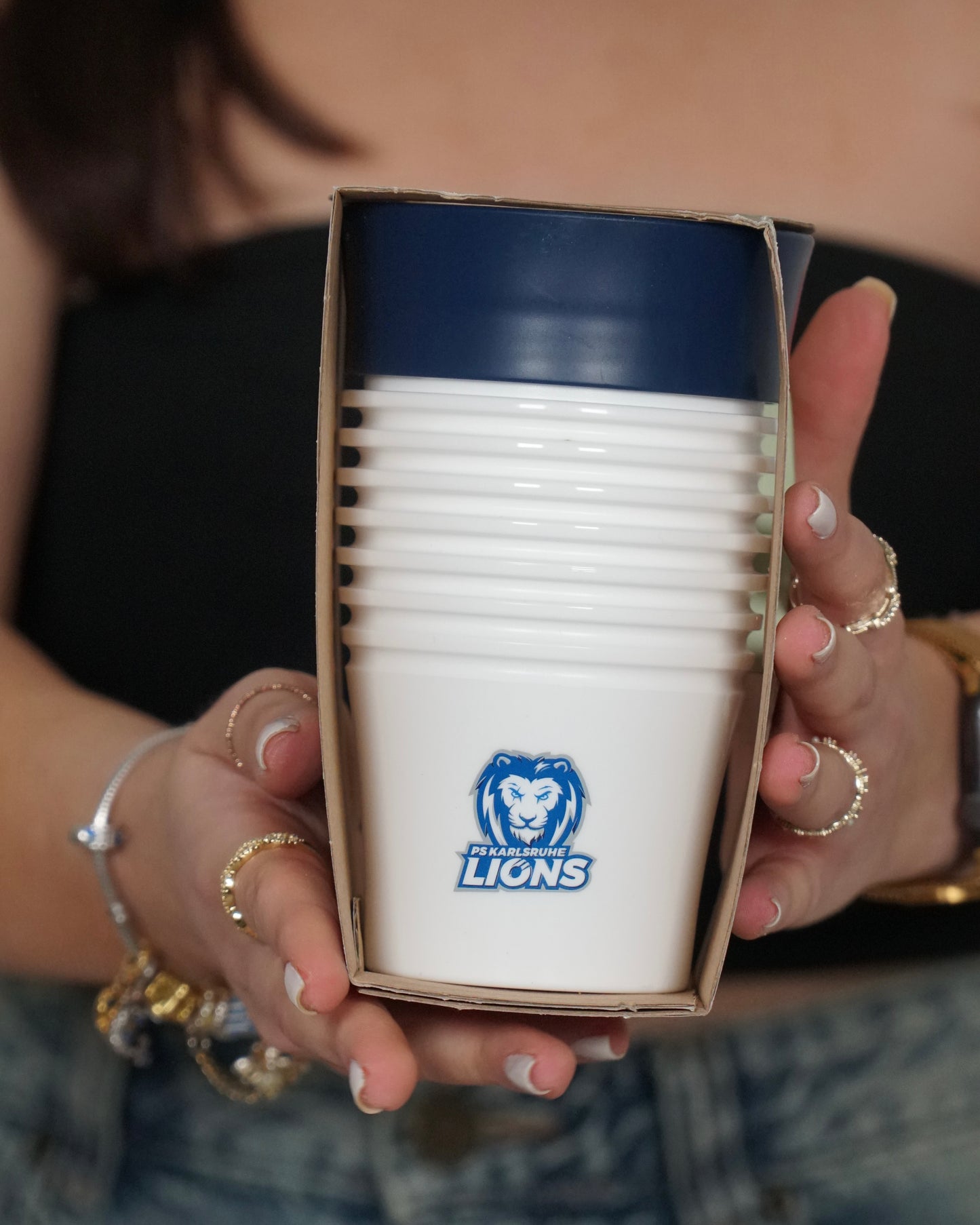 LIONS Coffee To Go Becher / Thermobecher