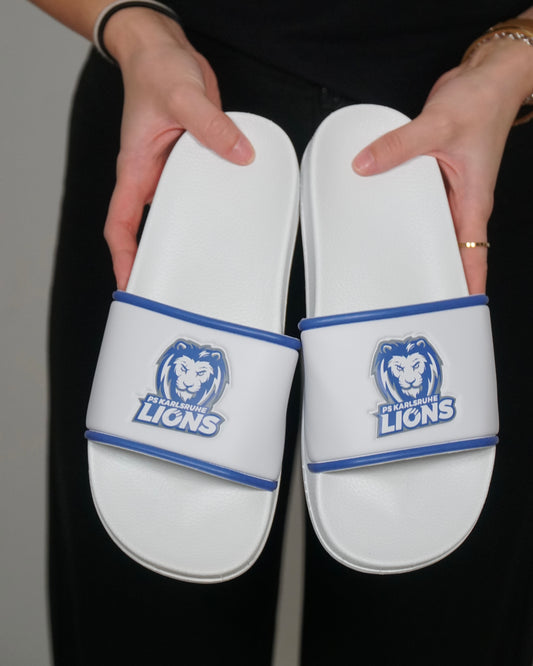 LIONS Badelatschen Weiß