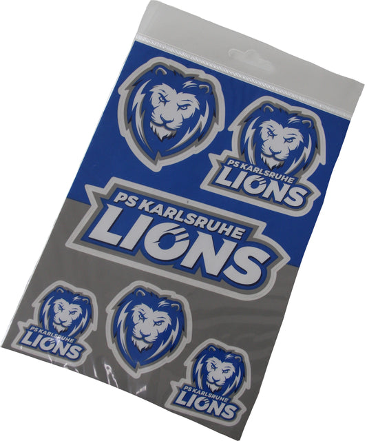 LIONS Sticker Set